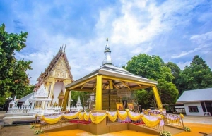 &quot;วัดป่าศรีฐานใน&quot; บ้านศรีฐาน ถิ่นกำเนิดนักปราชญ์ ครูบาอาจารย์ สายท่านพระอาจารย์มั่น ภูริทตฺโต ตำบลศรีฐาน อำเภอป่าติ้ว จังหวัดยโสธร